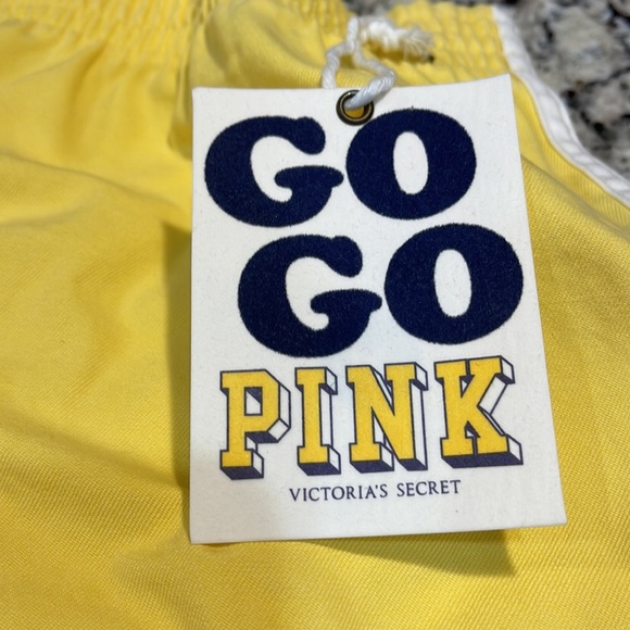 Victoria’s Secret Pink Twill Shorts Multiple Sizes Lemon - Picture 6 of 6